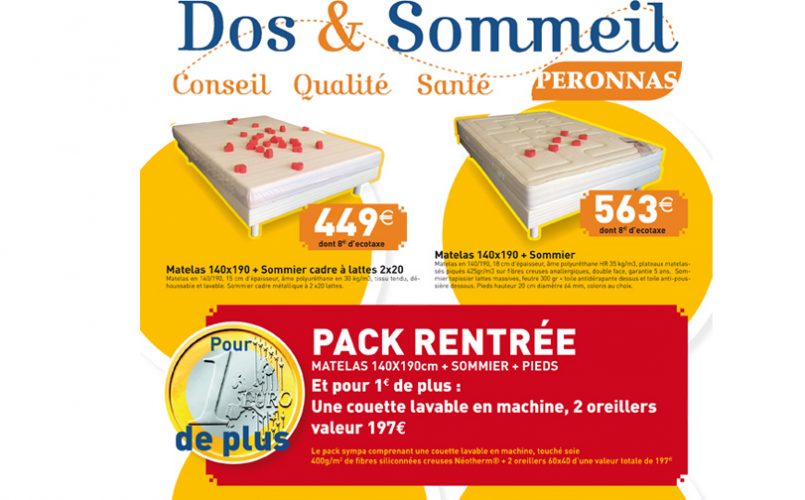 Magasin literie Bourg en Bresse Dos & Sommeil