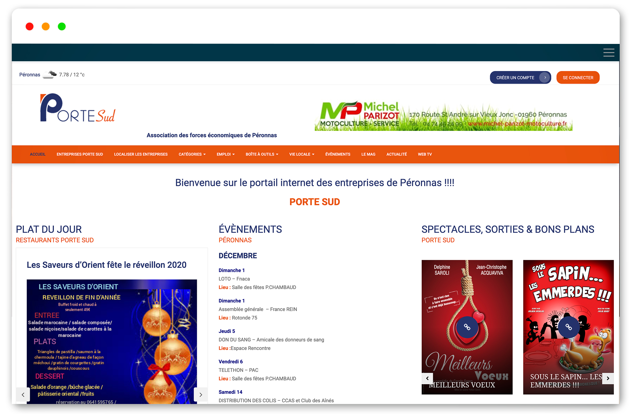 Création site internet APRZ expert comptable bourg en bresse