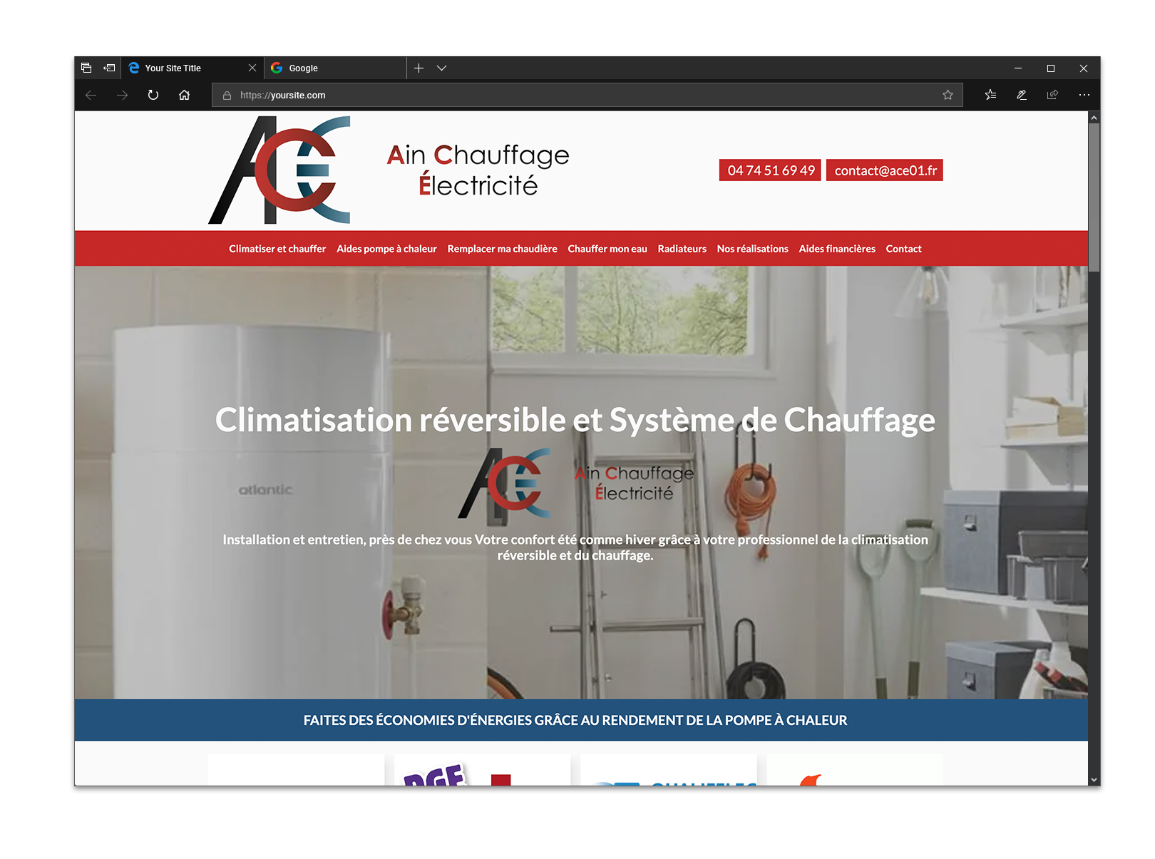 Ain Chauffage Électricité: Climatisation réversible