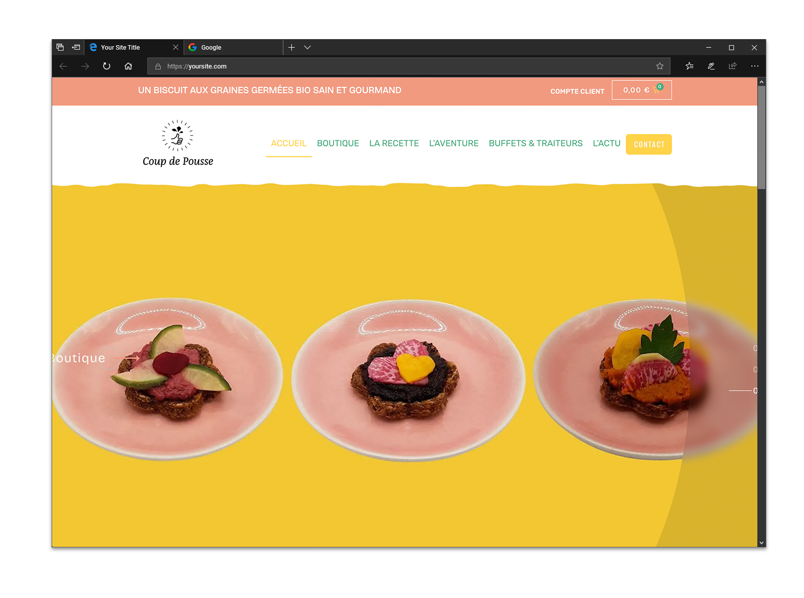 Biscuits aux graines germées - Coup de Pousse