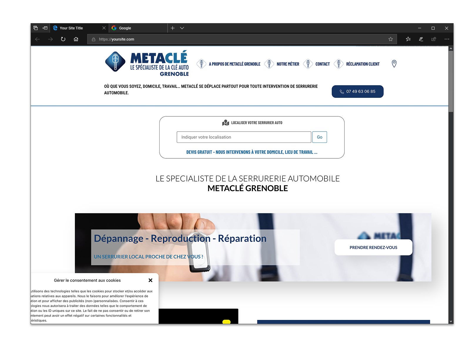 Metaclé Grenoble | Le spécialiste de la serrurerie automobile