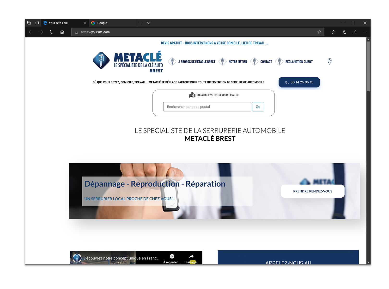 Metaclé Brest | Le spécialiste de la serrurerie automobile